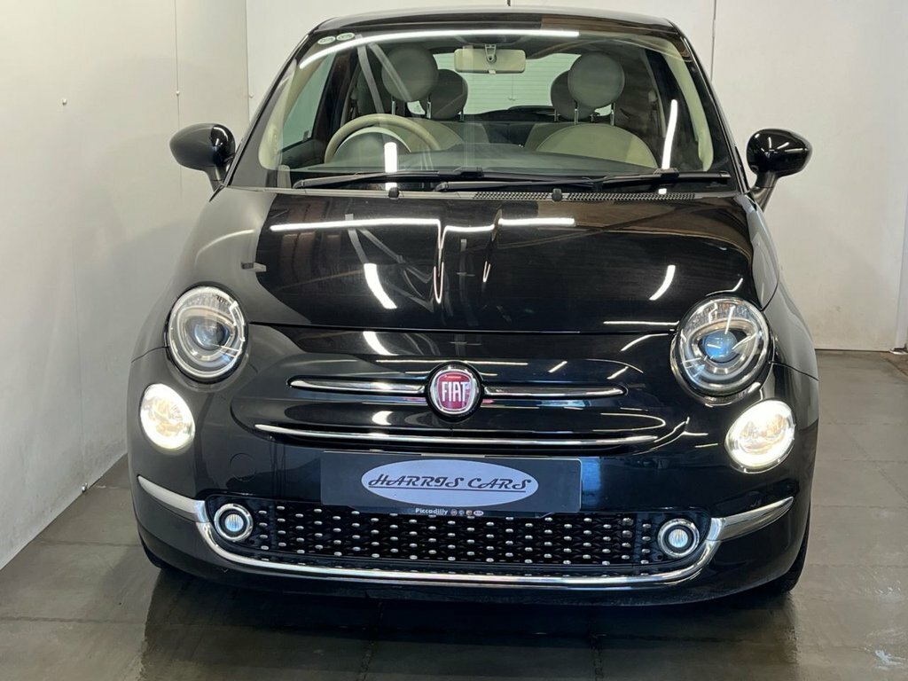Fiat 500 1.2L Lounge KW66CKY Black #5