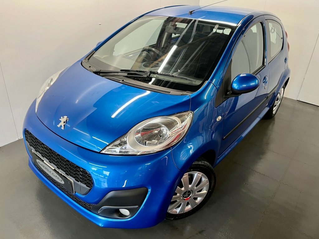 Peugeot 107 1L Active HJ12JVK Blue #3