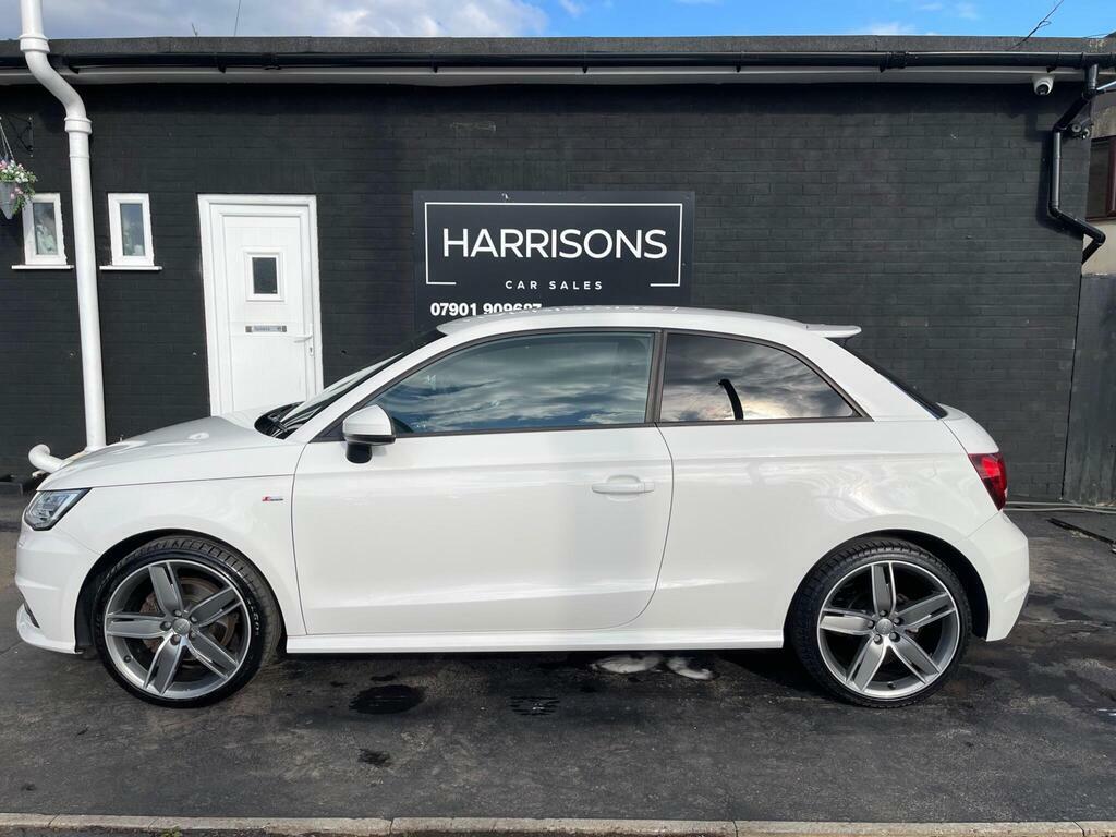 Audi A1 1.6 Tdi S Line Euro 6 S S White #3