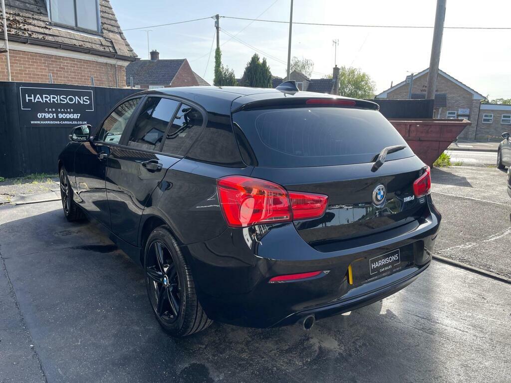 BMW 1 Series 1.5 116D Sport Euro 6 S S  Black #4