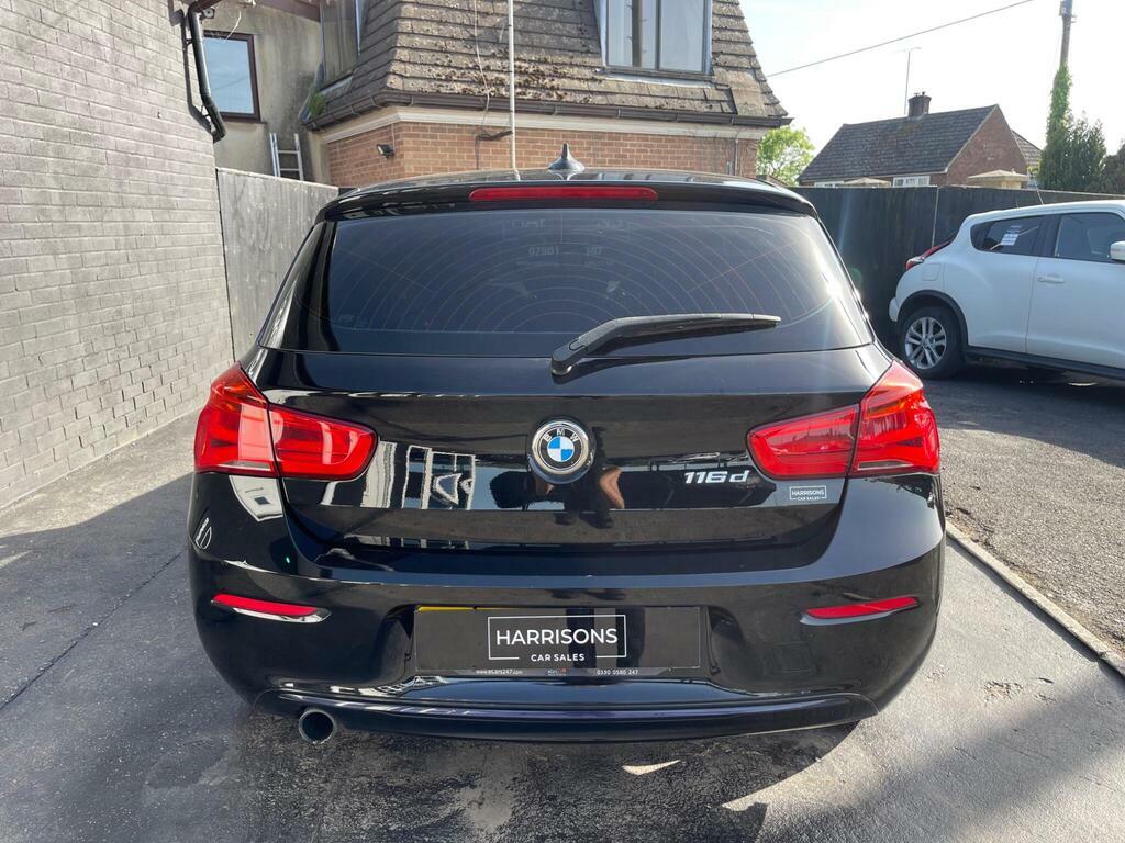 BMW 1 Series 1.5 116D Sport Euro 6 S S  Black #5