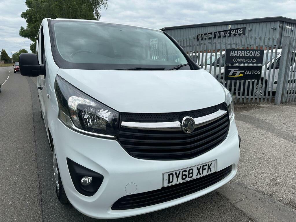 Vauxhall Vivaro 1.6 Cdti 2900 Sportive L2 H1 Euro 6 DY68XFK White #2