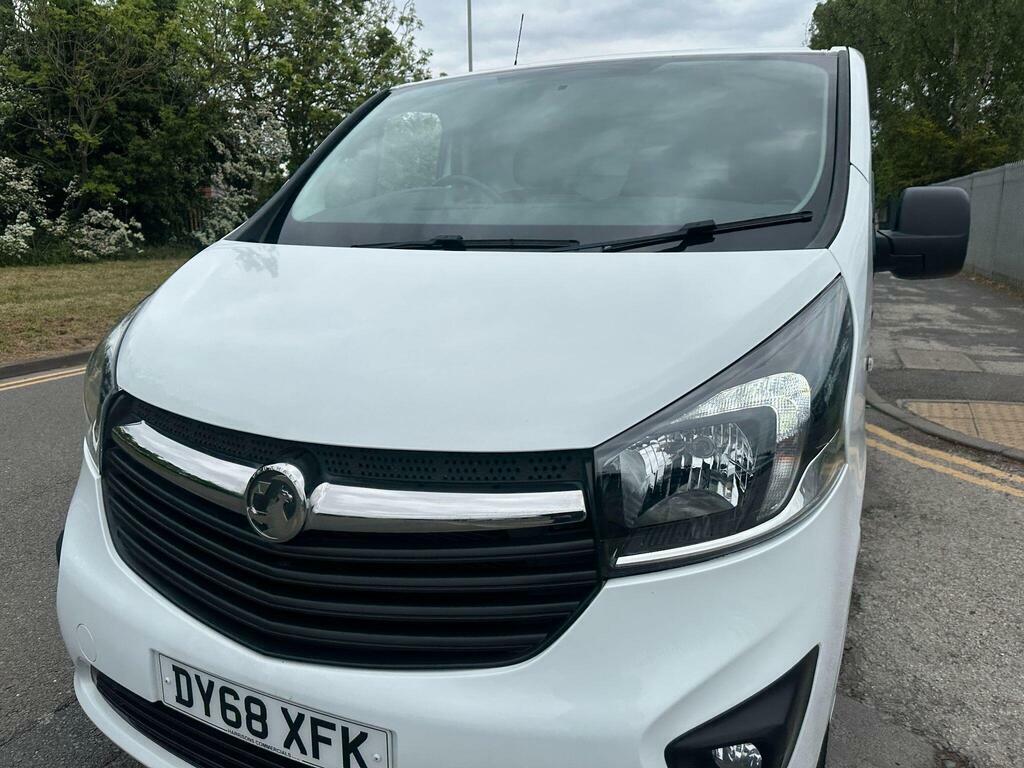 Vauxhall Vivaro 1.6 Cdti 2900 Sportive L2 H1 Euro 6 DY68XFK White #6