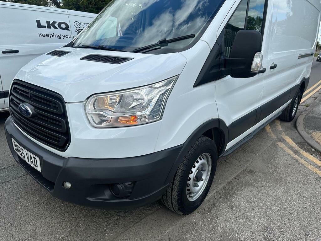 Ford Transit Custom 2.2 Tdci 350 Rwd L3 H3 Euro 5 BN65VAD White #4