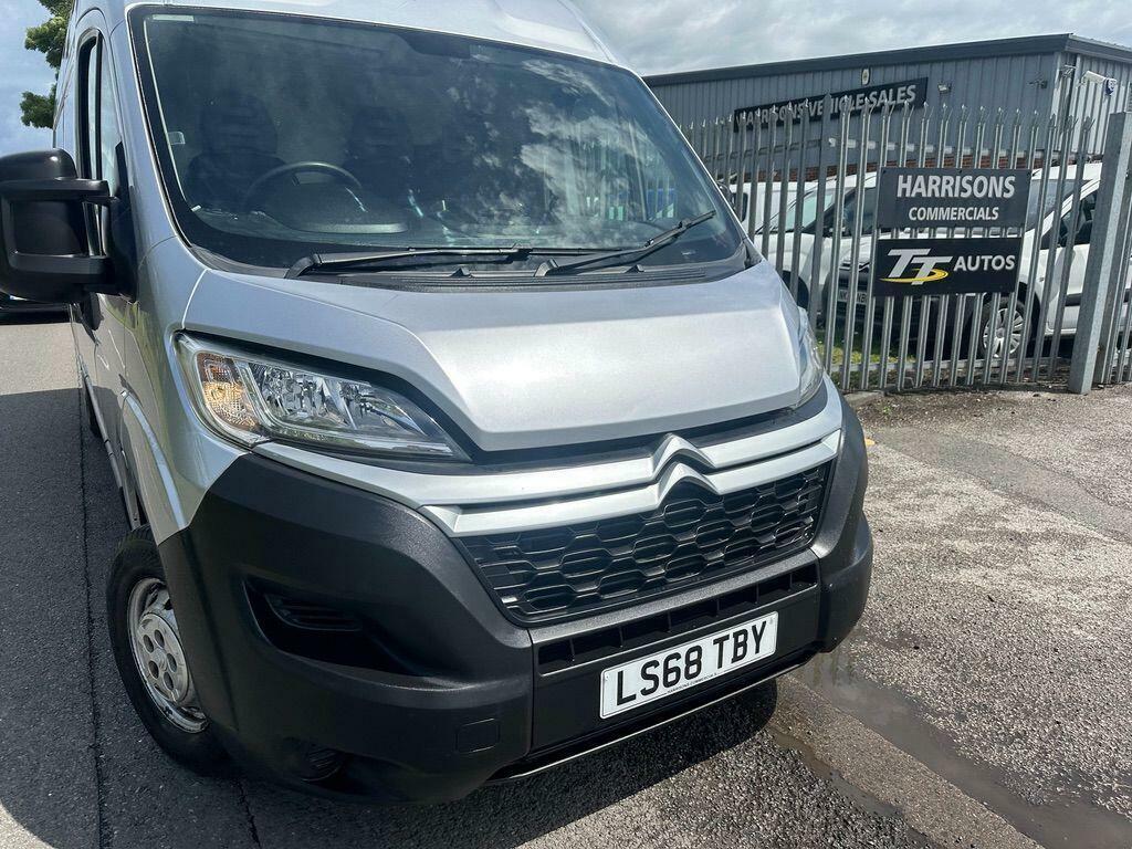 Citroen Relay 2.0 Bluehdi 35 Enterprise L3 High Roof Euro 6 LS68TBY Silver #2