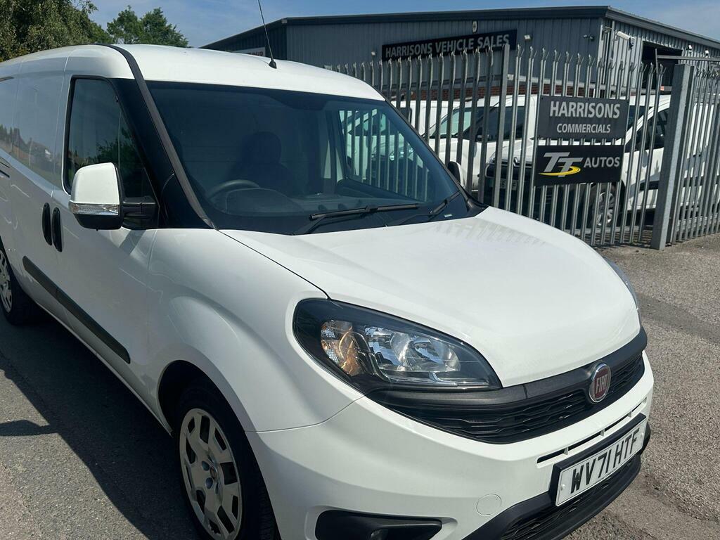 Fiat Doblo 1.6 Multijetii Maxi Tecnico L2 H1 Euro 6 S S White #2