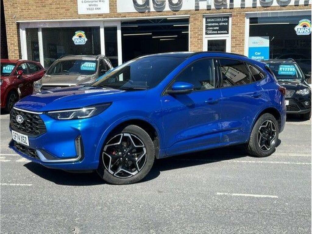 Ford Kuga 2.5H Duratec St-line X Cvt Awd Euro 6 S S EF74XSZ Blue #3