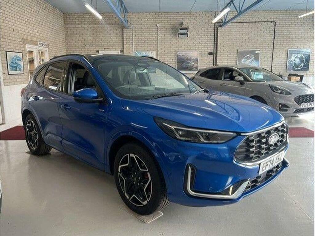 Ford Kuga 2.5H Duratec St-line X Cvt Awd Euro 6 S S EF74XSZ Blue #5