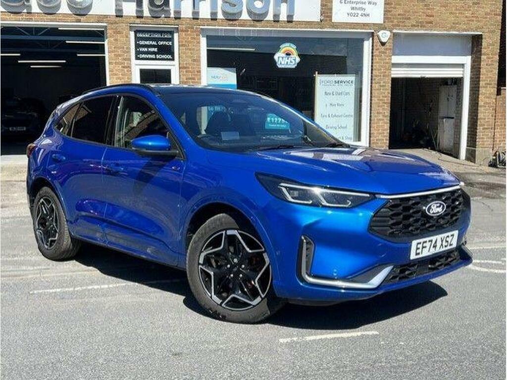 Ford Kuga 2.5H Duratec St-line X Cvt Awd Euro 6 S S EF74XSZ Blue #6