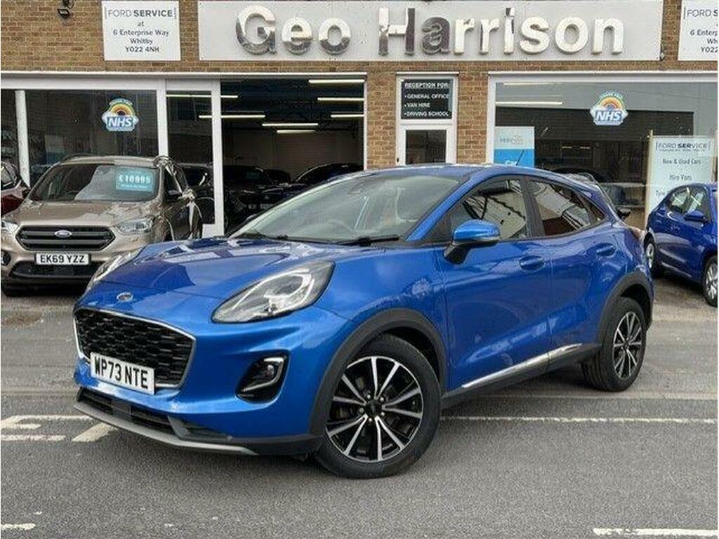 Ford Puma 1.0T Ecoboost Mhev Titanium Dct Euro 6 S S WP73NTE Blue #6