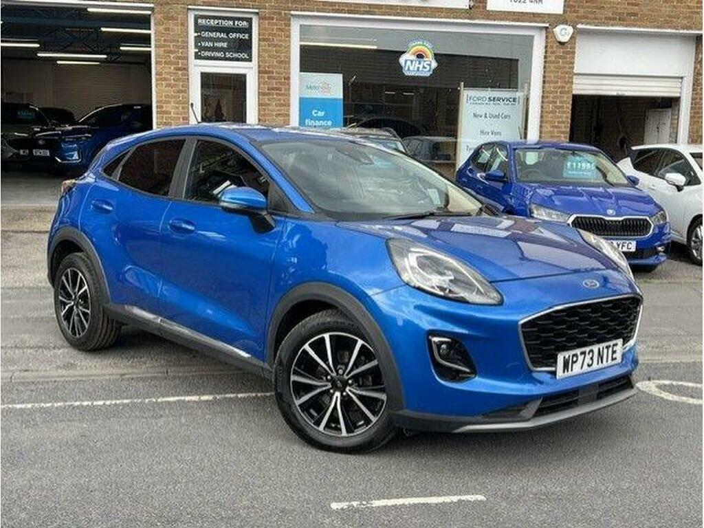 Ford Puma 1.0T Ecoboost Mhev Titanium Dct Euro 6 S S Blue