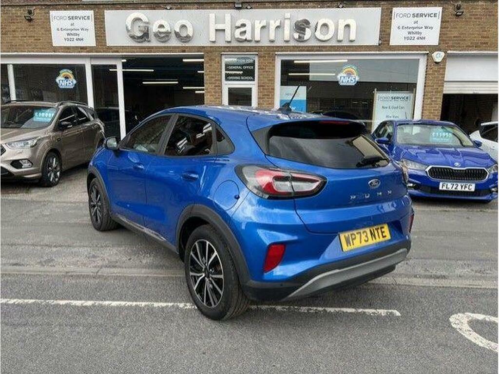 Ford Puma 1.0T Ecoboost Mhev Titanium Dct Euro 6 S S WP73NTE Blue #4