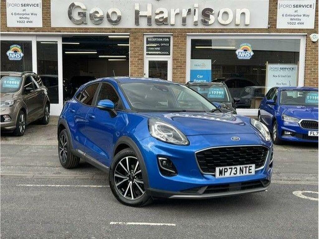 Ford Puma 1.0T Ecoboost Mhev Titanium Dct Euro 6 S S WP73NTE Blue #5