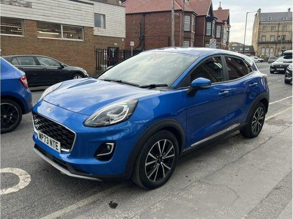 Ford Puma 1.0T Ecoboost Mhev Titanium Dct Euro 6 S S WP73NTE Blue #3