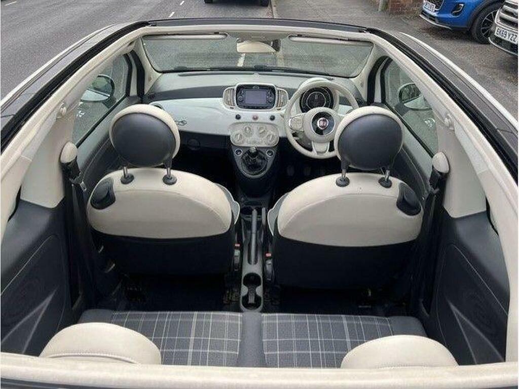 Fiat 500C 0.9 Twinair Lounge Euro 6 S S White #3