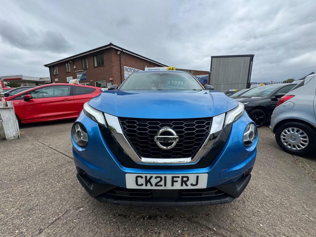 Nissan Juke 1.0 Dig-t N-connecta Euro 6 S S CK21FRJ Blue #4
