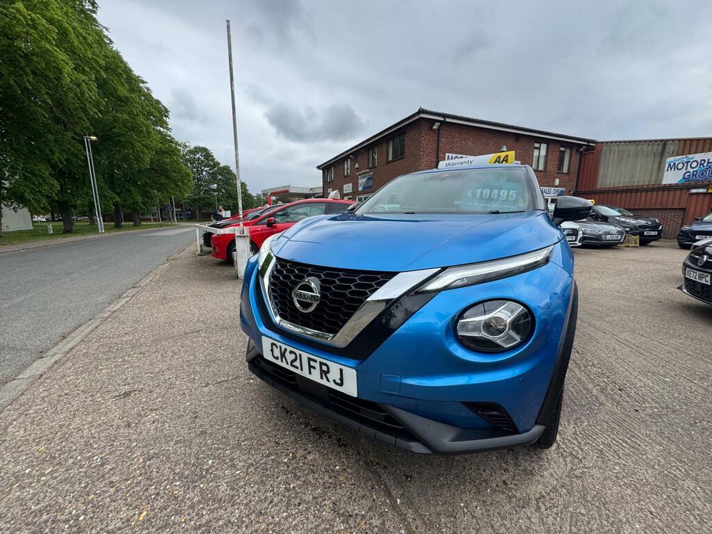 Nissan Juke 1.0 Dig-t N-connecta Euro 6 S S CK21FRJ Blue #5