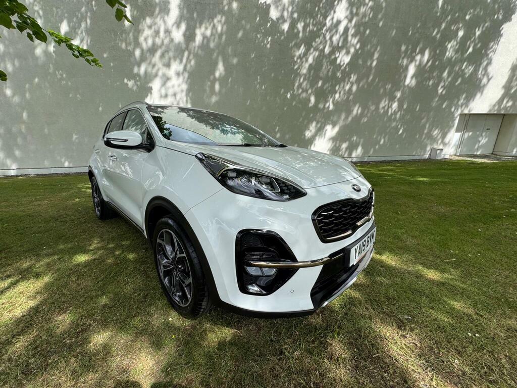 Kia Sportage 1.6 Crdi Gt-line Euro 6 S S YA19BVM White #2
