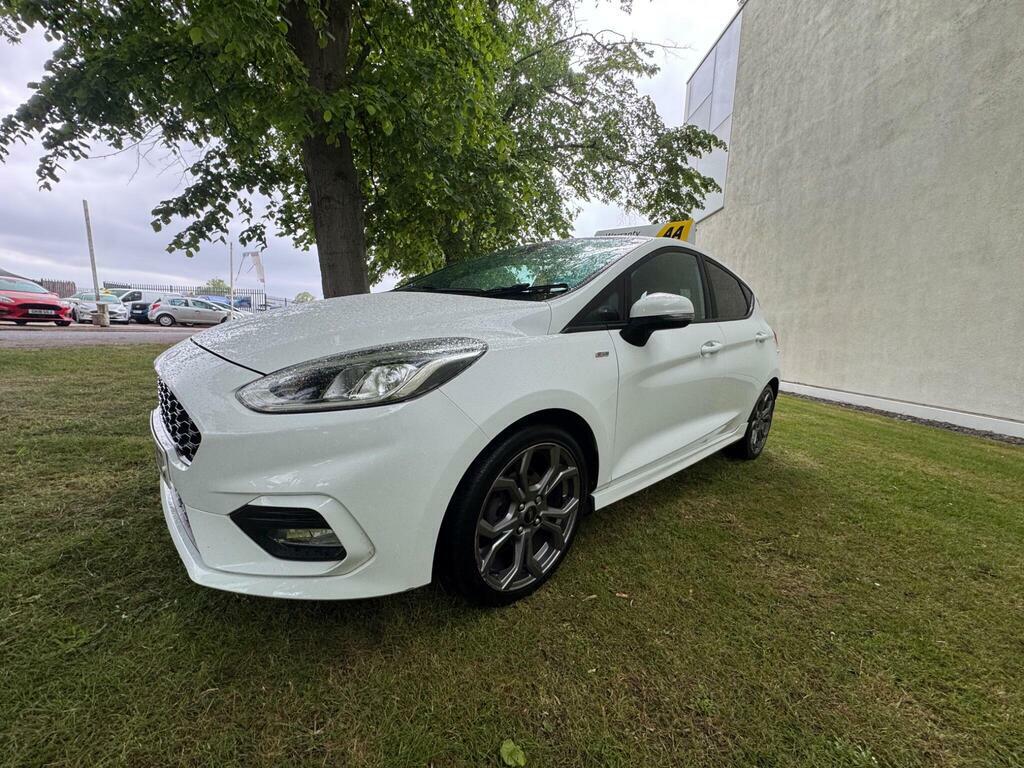 Ford Fiesta 1.0T Ecoboost St-line Edition Euro 6 S S YP20HSD White #6