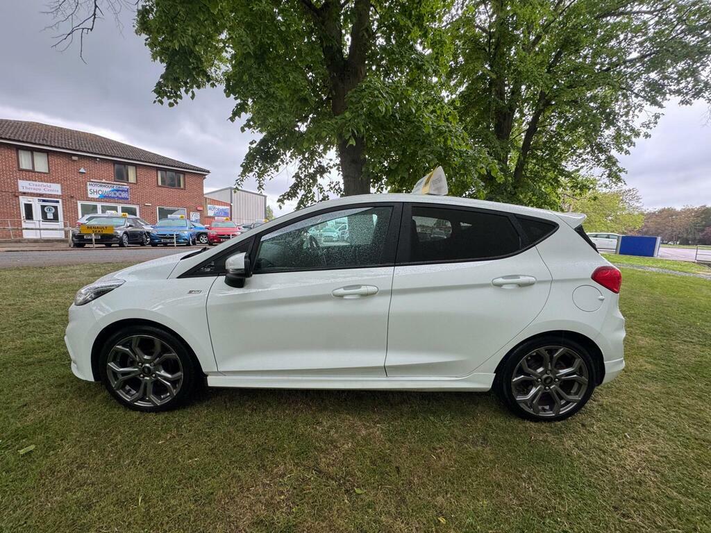 Ford Fiesta 1.0T Ecoboost St-line Edition Euro 6 S S YP20HSD White #5