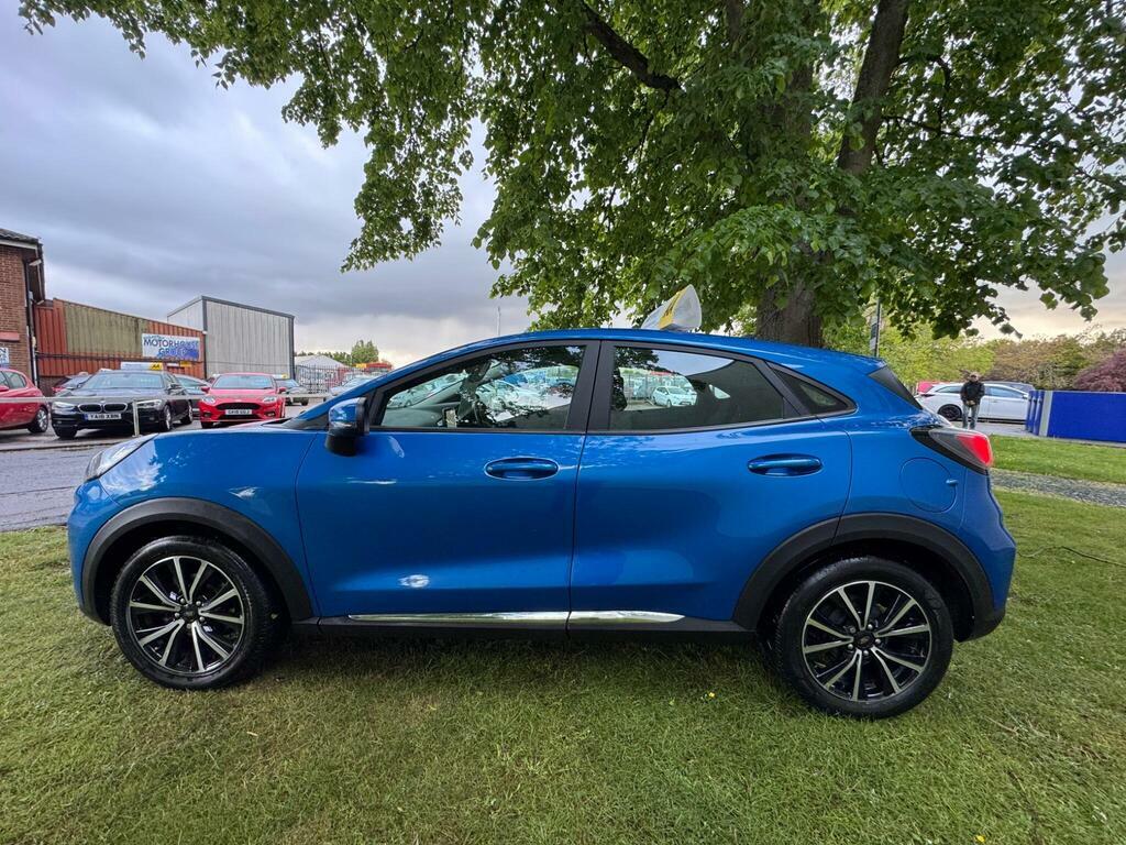 Ford Puma 1.0T Ecoboost Mhev Titanium Euro 6 S S YH73KZX Blue #6