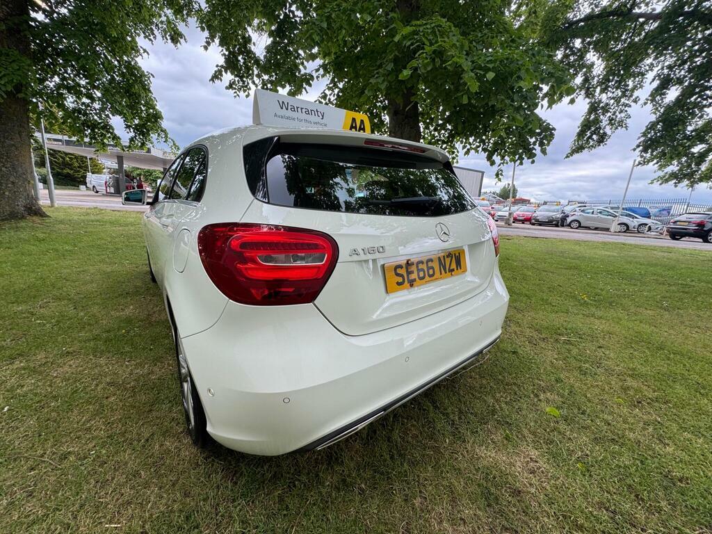 Mercedes-Benz A Class 1.6 A160 Sport Executive 7G-dct Euro 6 S S SE66NZW White #6
