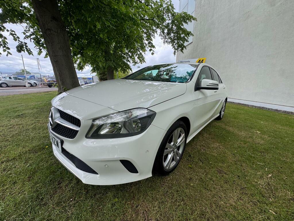 Mercedes-Benz A Class 1.6 A160 Sport Executive 7G-dct Euro 6 S S SE66NZW White #4