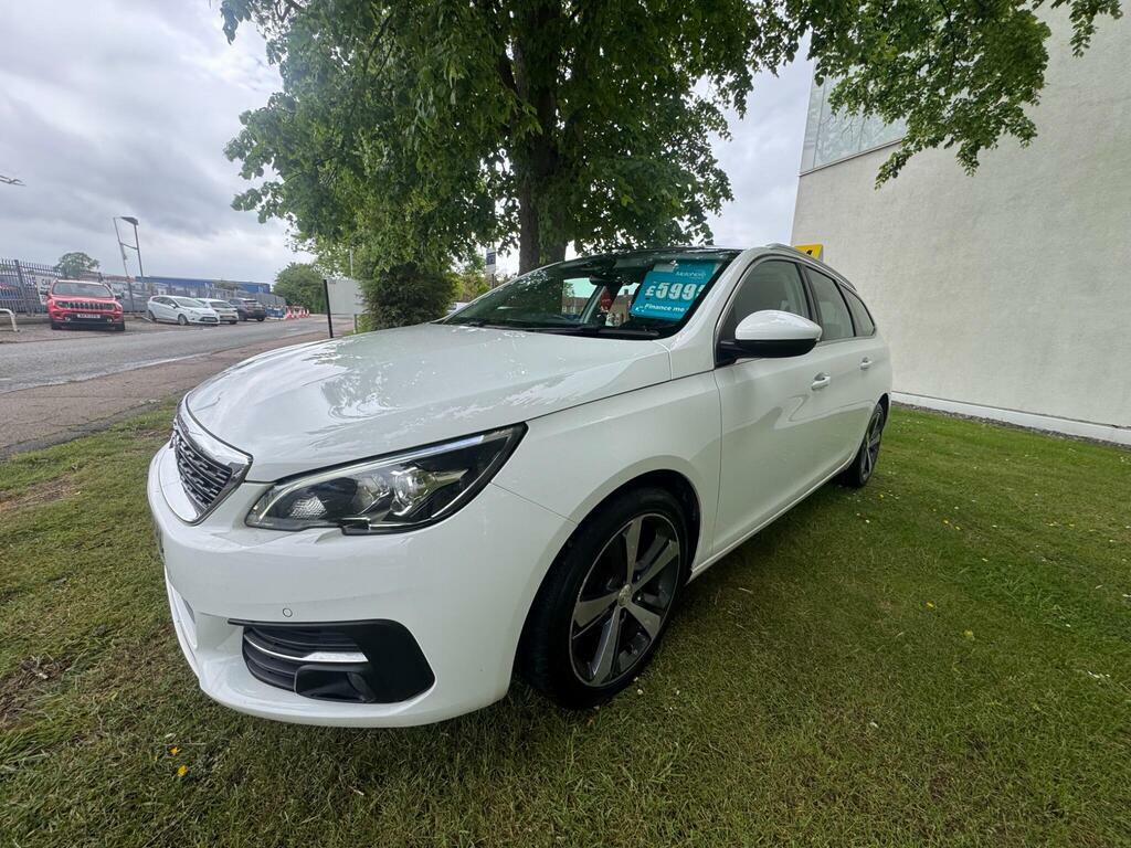 Peugeot 308 SW 1.2 Puretech Allure Euro 6 S S White #3