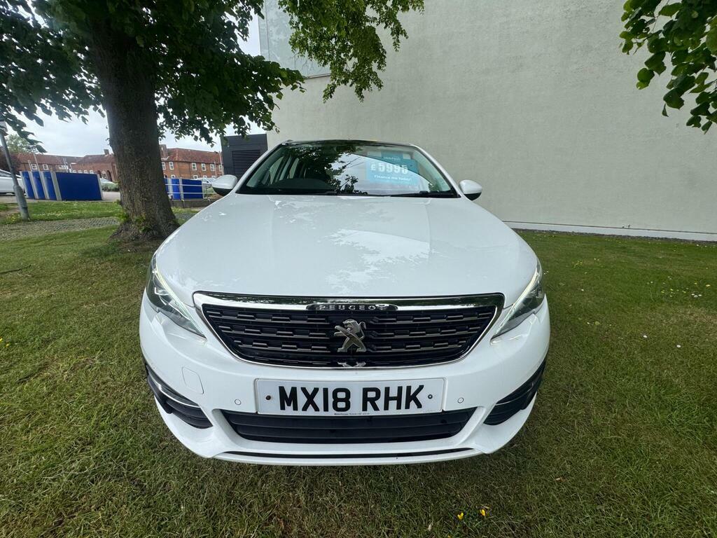 Peugeot 308 SW 1.2 Puretech Allure Euro 6 S S White #4