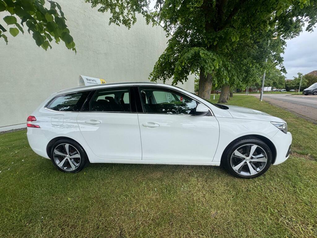 Peugeot 308 SW 1.2 Puretech Allure Euro 6 S S White #2