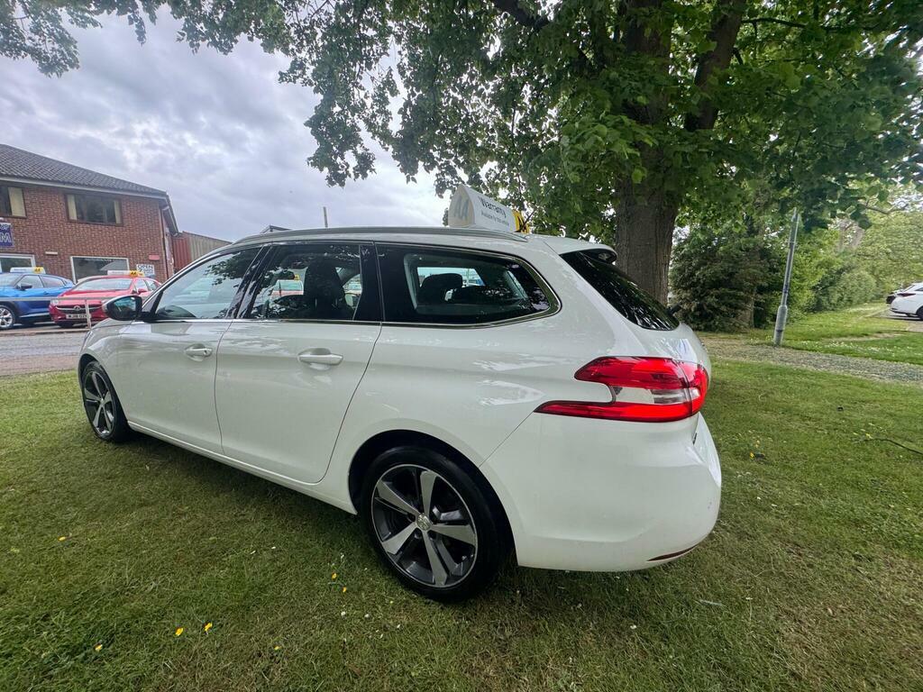 Peugeot 308 SW 1.2 Puretech Allure Euro 6 S S White #6