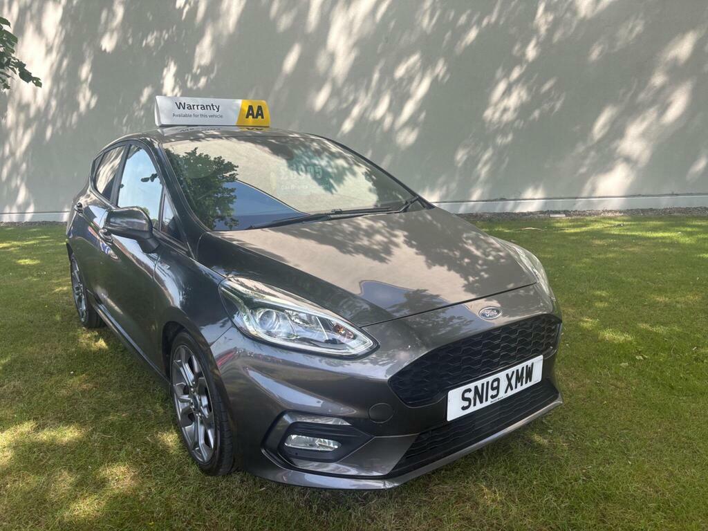Ford Fiesta 1.0T Ecoboost St-line Euro 6 S S SN19XMW Grey #3