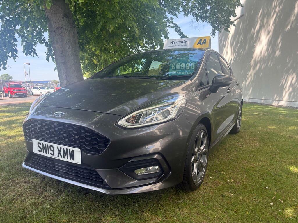 Ford Fiesta 1.0T Ecoboost St-line Euro 6 S S SN19XMW Grey #6