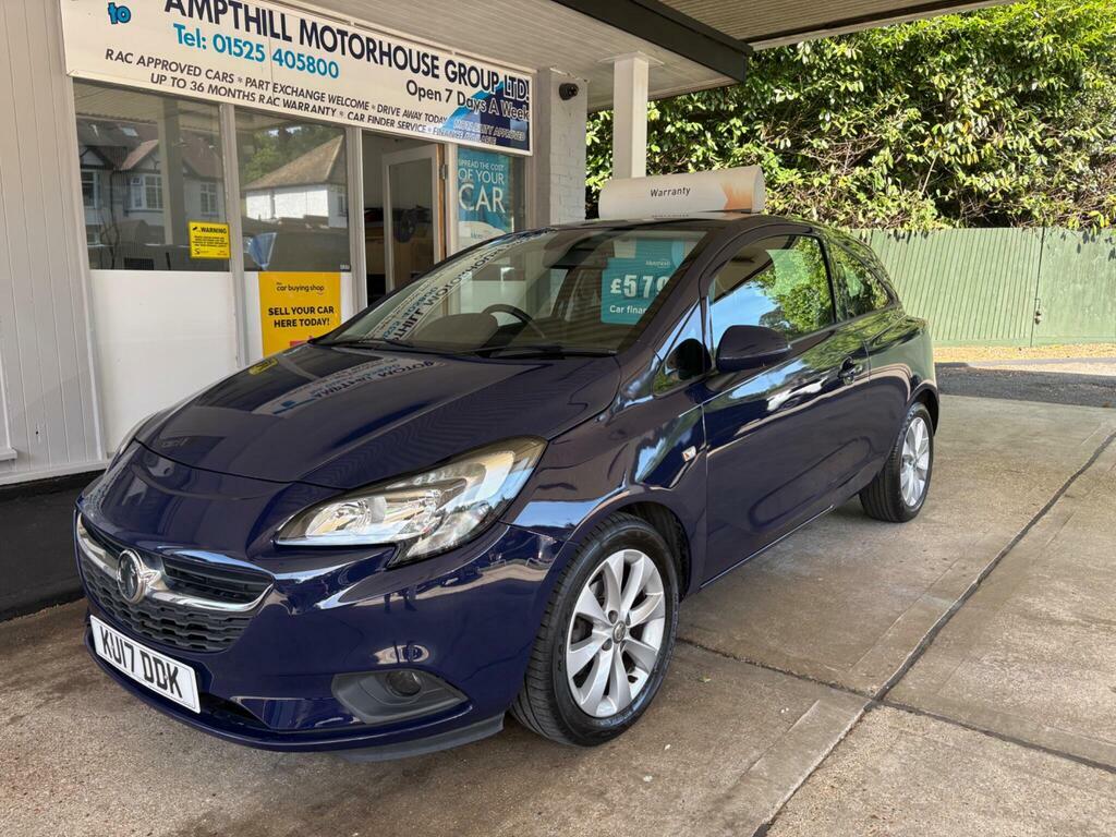 Vauxhall Corsa 1.4I Ecoflex Energy Euro 6 KU17DDK Blue #2