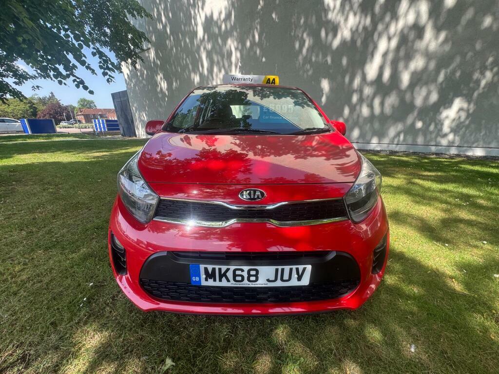 Kia Picanto 1.0 2 Euro 6 MK68JUV Red #3