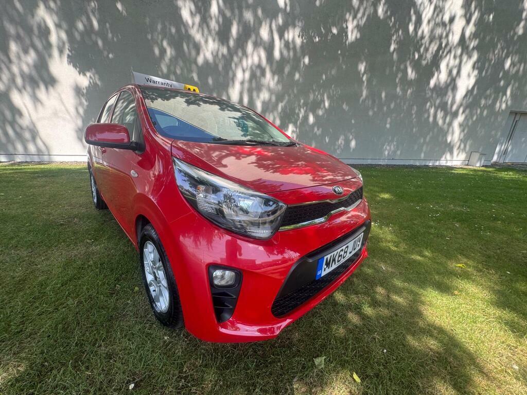 Kia Picanto 1.0 2 Euro 6 MK68JUV Red #2