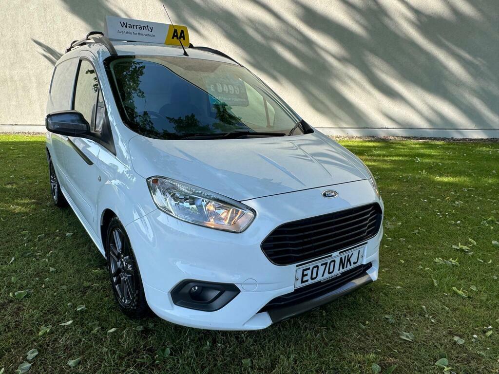 Ford Transit Courier 1.5 Tdci Sport L1 Euro 6 White #2