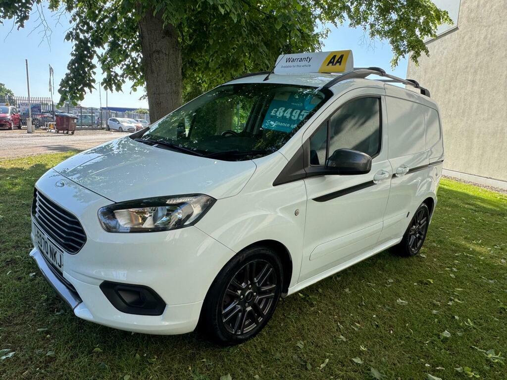 Ford Transit Courier 1.5 Tdci Sport L1 Euro 6 White #4