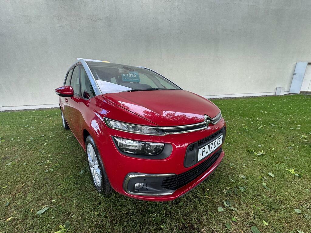 Citroen Grand C4 Picasso 1.6 Bluehdi Feel Euro 6 S S Red #2