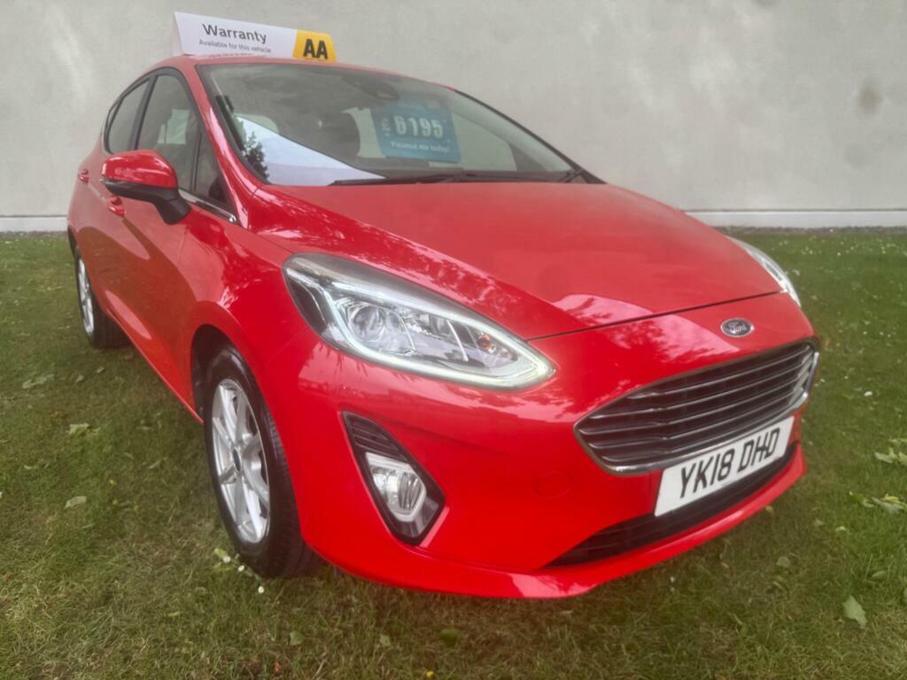 Ford Fiesta 1.0T Ecoboost Zetec Euro 6 S S YK18DHD Red #2