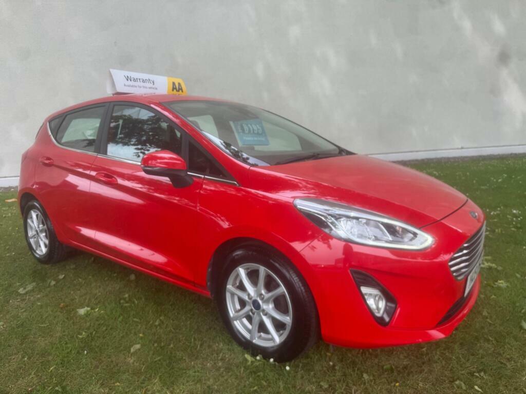 Ford Fiesta 1.0T Ecoboost Zetec Euro 6 S S Red