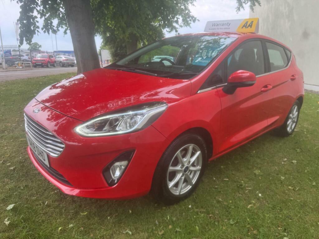 Ford Fiesta 1.0T Ecoboost Zetec Euro 6 S S YK18DHD Red #4