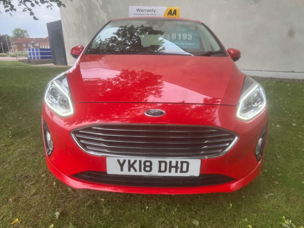 Ford Fiesta 1.0T Ecoboost Zetec Euro 6 S S YK18DHD Red #3
