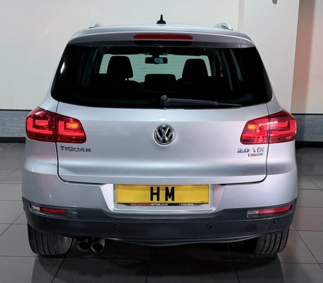 Volkswagen Tiguan 2.0 Tdi Bluemotion Tech Match Suv Manua SM63WEH Silver #6
