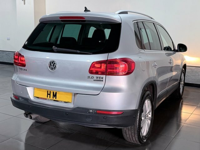 Volkswagen Tiguan 2.0 Tdi Bluemotion Tech Match Suv Manua SM63WEH Silver #2
