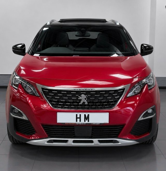 Peugeot 3008 2.0 Bluehdi Gt Line Premium Suv Eat Eur Red #5
