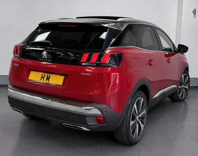 Peugeot 3008 2.0 Bluehdi Gt Line Premium Suv Eat Eur Red #2