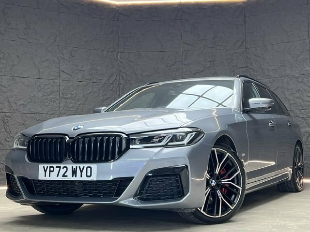 BMW 5 Series 520D M Sport Mhev YP72WYO Grey #6