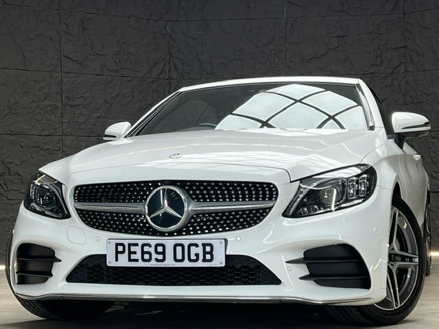 Mercedes-Benz C Class Convertible PE69OGB White #4