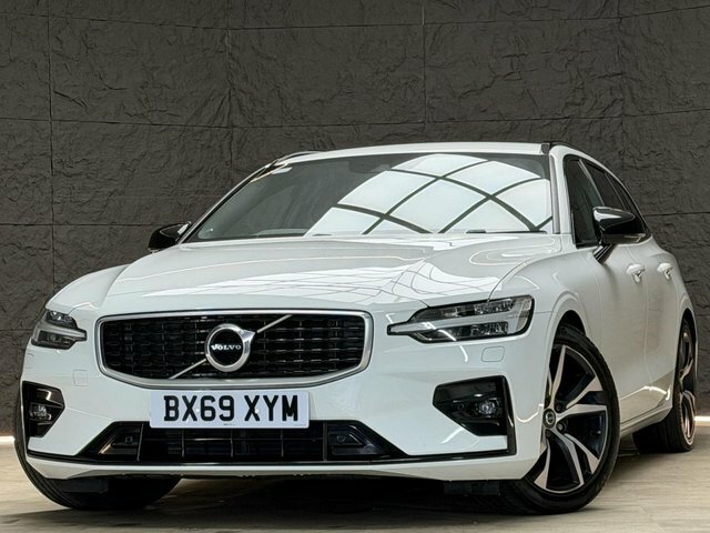Volvo V60 Estate BX69XYM White #4